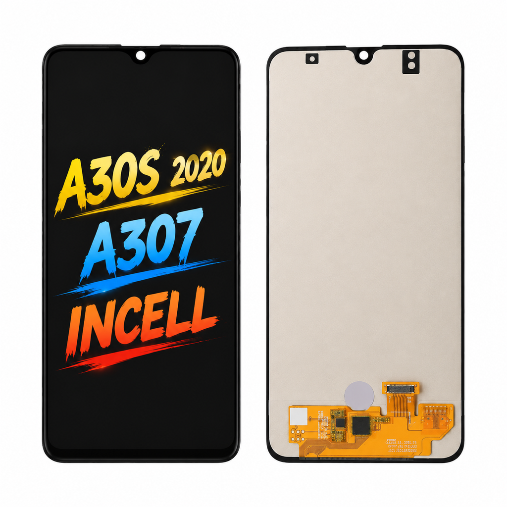 Samsung Galaxy A30s 2020 A307 Incell Screen Assembly — Clear Viewing, Touch Control & Tested Before Shipping