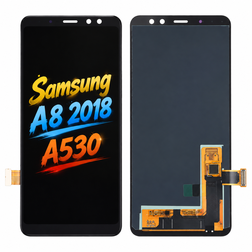Samsung A8 2018 A530 Incell Replacement Screen Assembly — Clear View, Practical Touch Repair & Pre-Shipment Testing