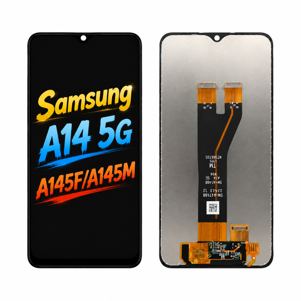 For Samsung Galaxy A14 5G/A145F/A145M (Big) Incell Phone Screen Assembly Replacement — Frame Not Included, Restore Display & Touch