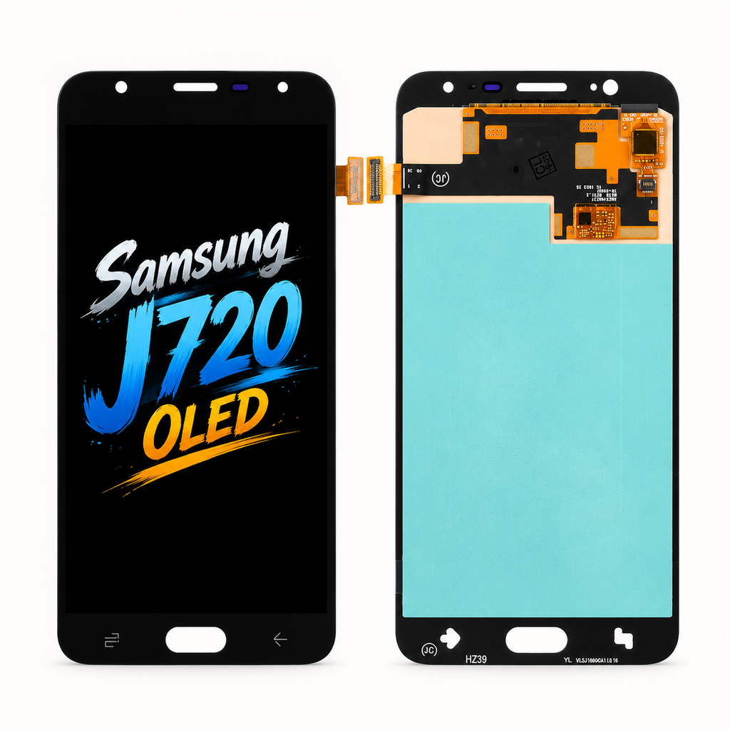 Samsung J720 OLED Replacement Phone Screen Assembly | Natural Color Reproduction for Comfortable Viewing