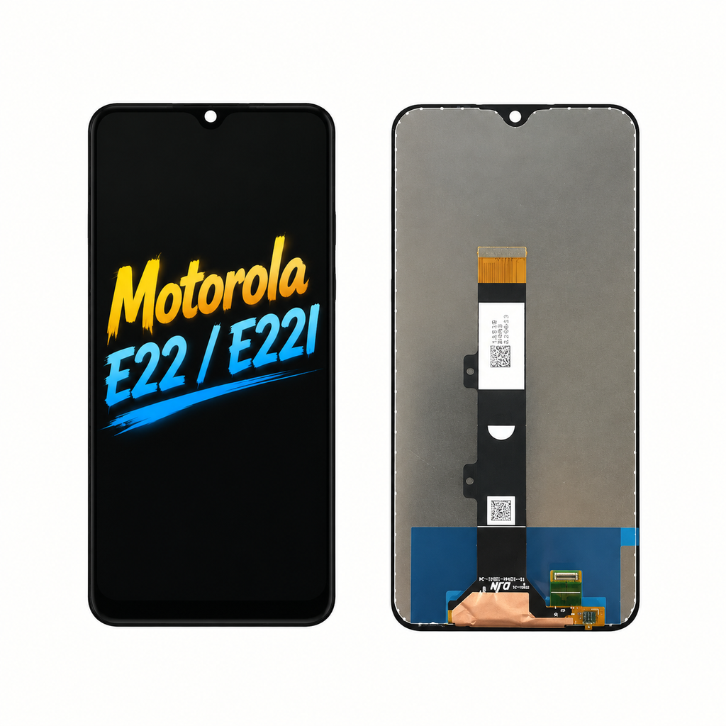 Motorola E22/E22I Incell Replacement Phone Screen Assembly — Natural Color & Smooth Navigation