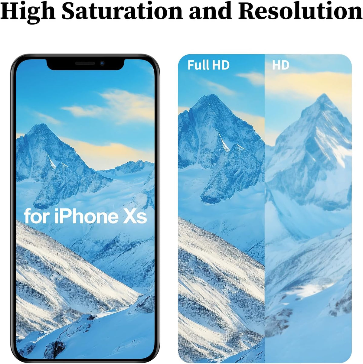 For iPhone XS LCD Screen Replacement (In-Cell)