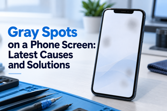 Gray Spots on a Phone Screen: Latest Causes and Solutions