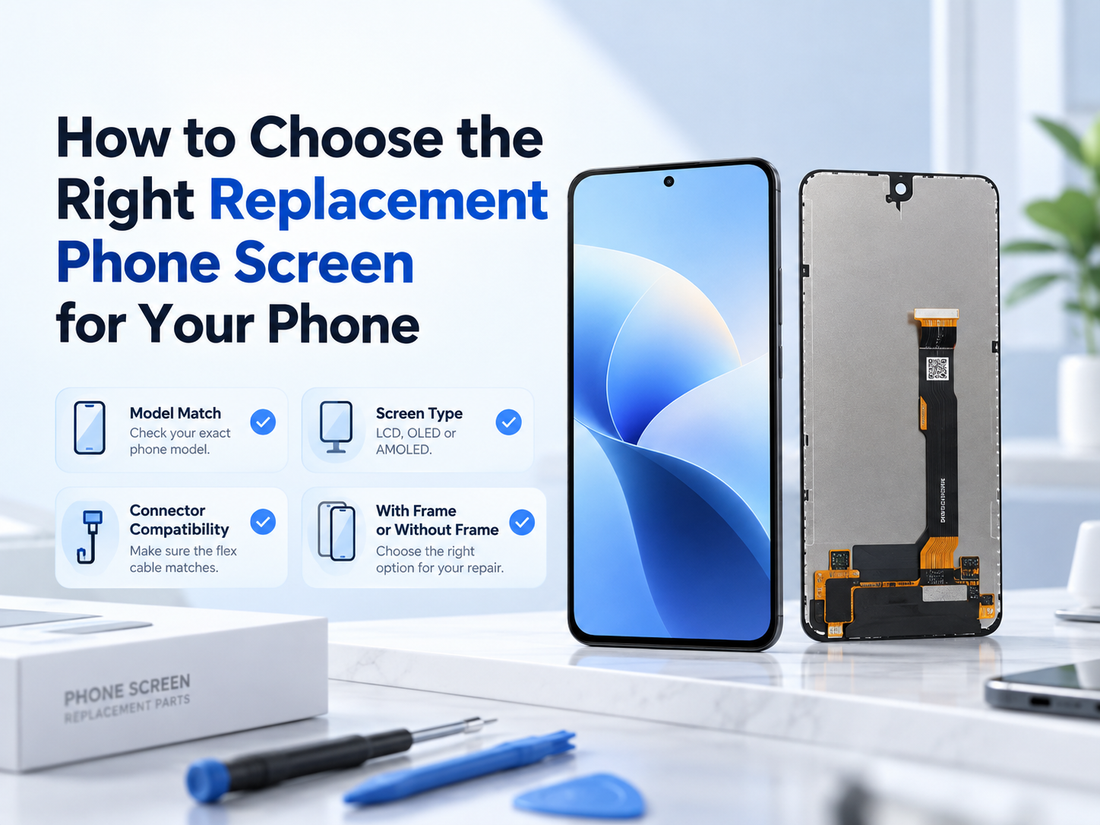 How to Choose the Right Replacement Phone Screen for Your Phone