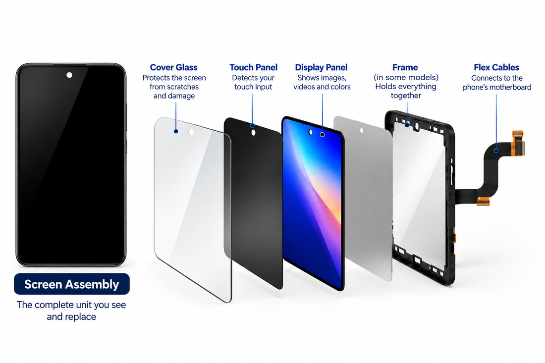 Latest Guide to Mobile Phone Screen Assemblies