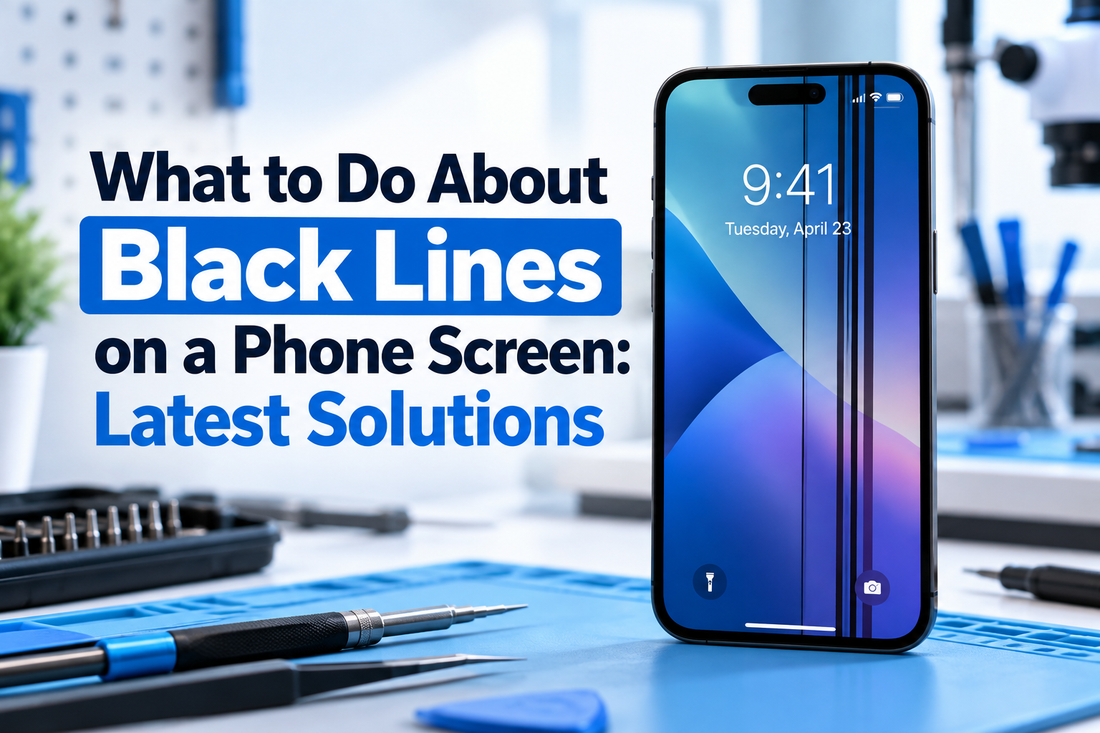 What to Do About Black Lines on a Phone Screen: Latest Solutions