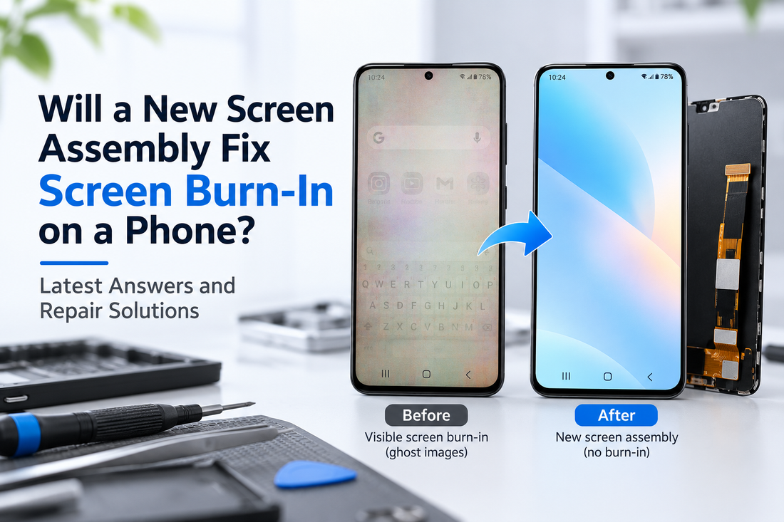 Will a New Screen Assembly Fix Screen Burn-In on a Phone? Latest Answers and Repair Solutions