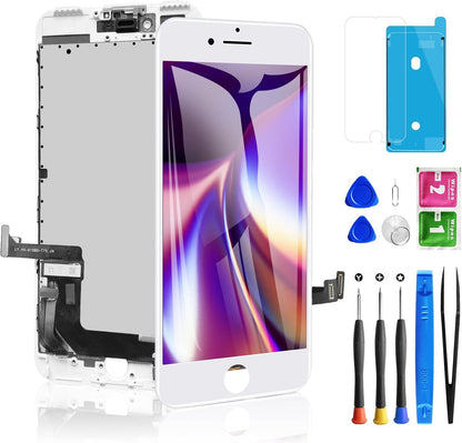 For iPhone 7 Plus White LCD Screen Replacement (In-Cell)