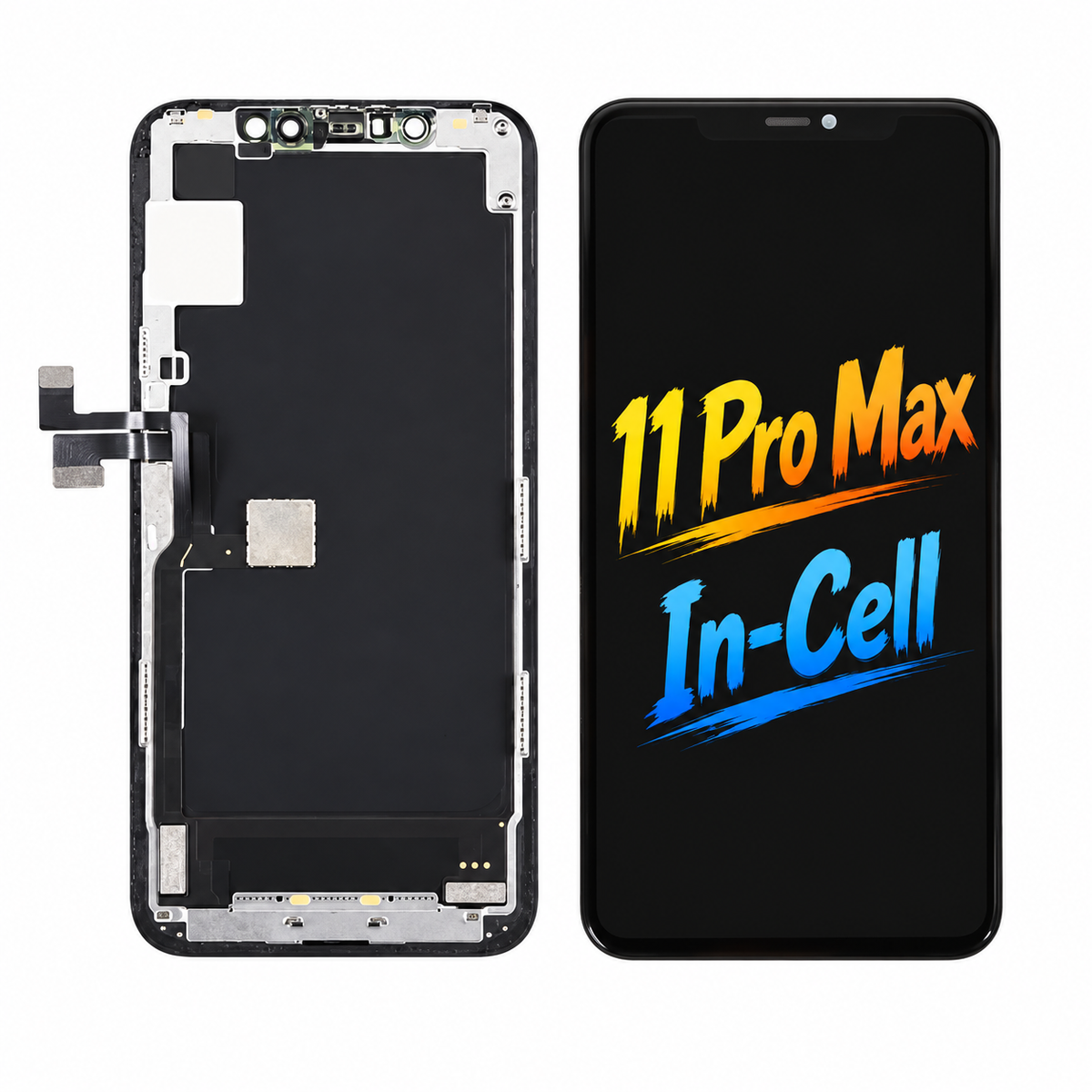 For iPhone 11 Pro Max LCD Screen Replacement (In-Cell, IC Replacement)