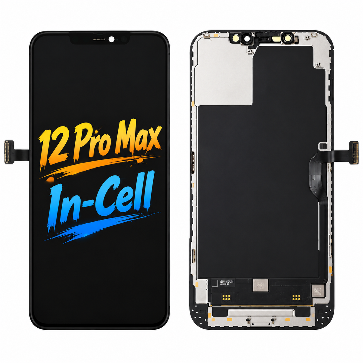 For iPhone 12 Pro Max LCD Screen Replacement (In-Cell, IC Replacement)