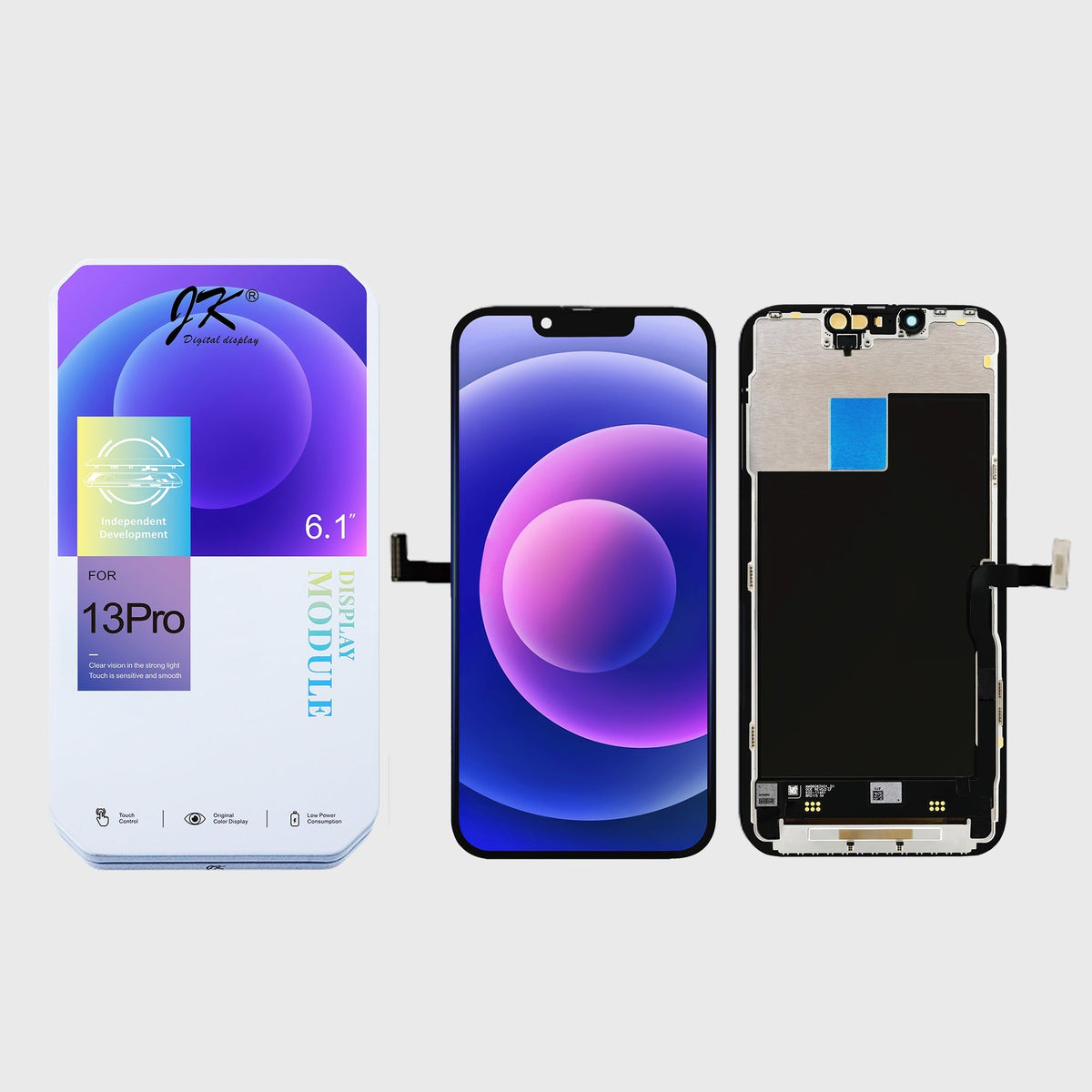JK Soft OLED Screen Replacement for iPhone 13 Pro (Movable IC)