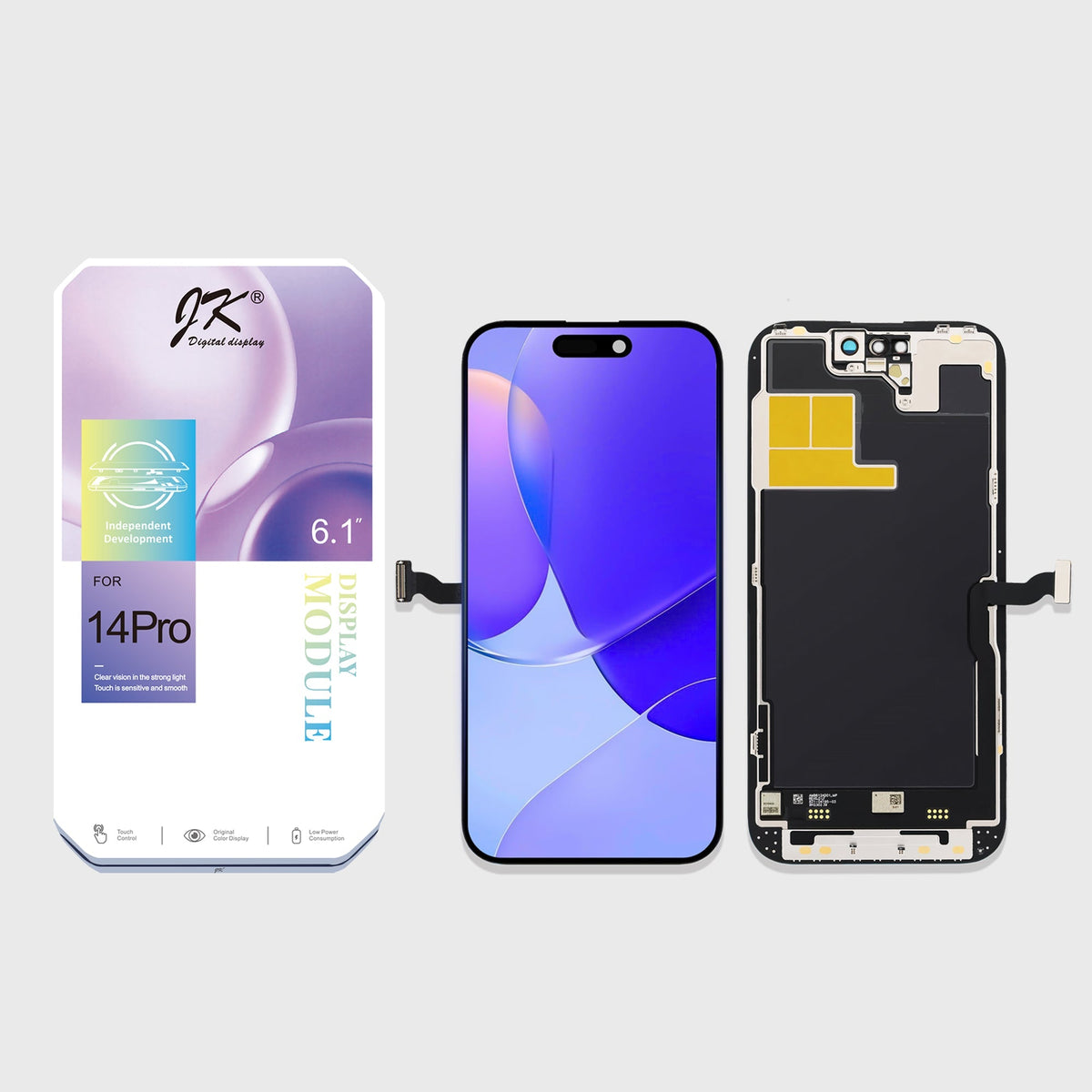 JK Soft OLED Screen Replacement for iPhone 14 Pro (Movable IC)