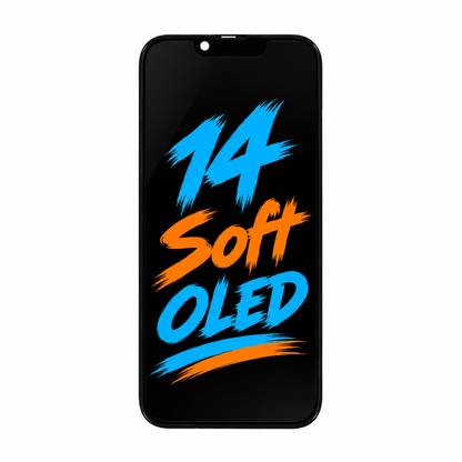 DD Soft OLED Screen Replacement for iPhone 14 — Movable IC Display Assembly, High Brightness & Smooth Touch (6.1")
