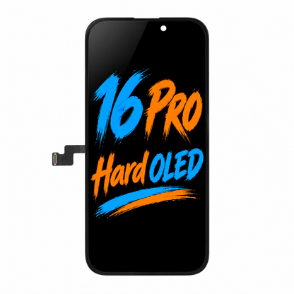 DD Hard OLED Display Replacement for iPhone 16 Pro — Movable IC Screen Assembly, High Brightness Repair Screen (6.1")
