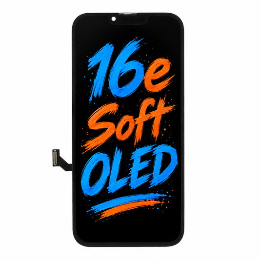 DD Soft OLED Screen Replacement for iPhone 16e — Movable IC Display Assembly, High Brightness & Smooth Touch