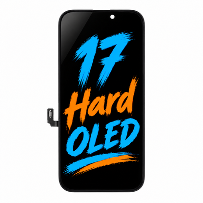 DD Hard OLED Screen Replacement for iPhone 17 — Movable IC Display Assembly, High Brightness & Stable Touch