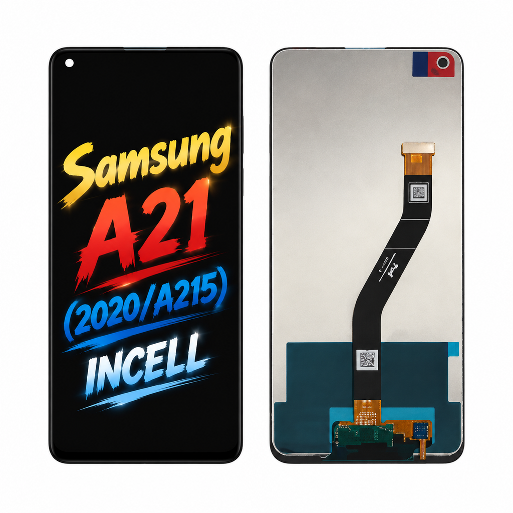Samsung Galaxy A21 2020 A215 Incell Screen Assembly — Clear Display, Responsive Touch & Tested Before Shipping