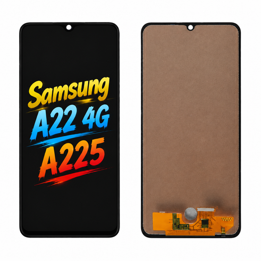 Samsung Galaxy A22 4G A225 Incell Screen Assembly Without Frame — Clear Display, Responsive Touch, Tested