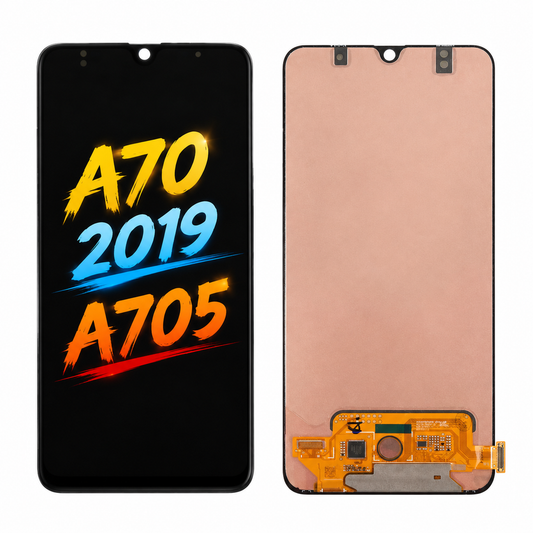 Samsung A70 2019 A705 Incell Replacement Screen Assembly Without Frame — Tested Part for Display & Touch Repair