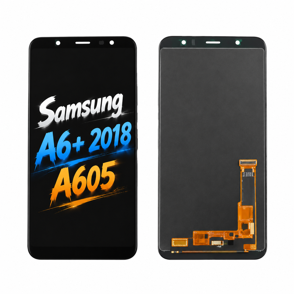 Samsung Galaxy A6 Plus 2018/A605 Incell Screen Assembly — Tested Replacement for Clear Viewing & Touch Repair
