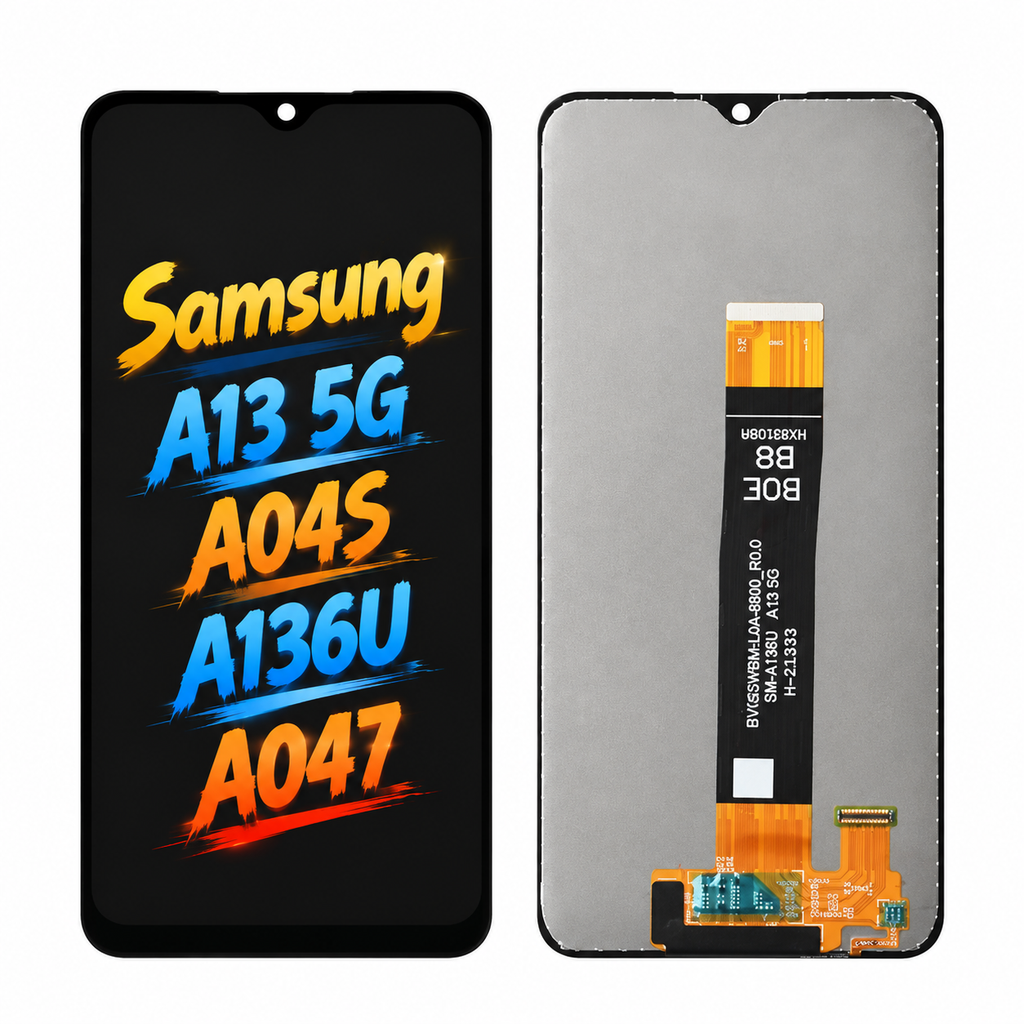 Samsung Galaxy A13 5G/A04s/A136U/A047 Incell Screen Assembly Without Frame — Practical Display & Touch Repair