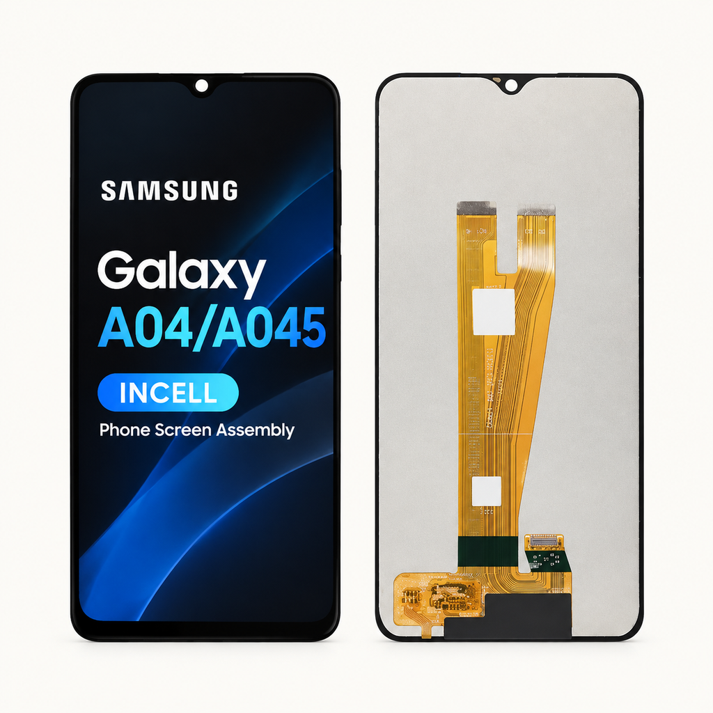 Samsung Galaxy A04/A045 Incell Screen Assembly — Tested Replacement Display for Clear Viewing & Touch Repair