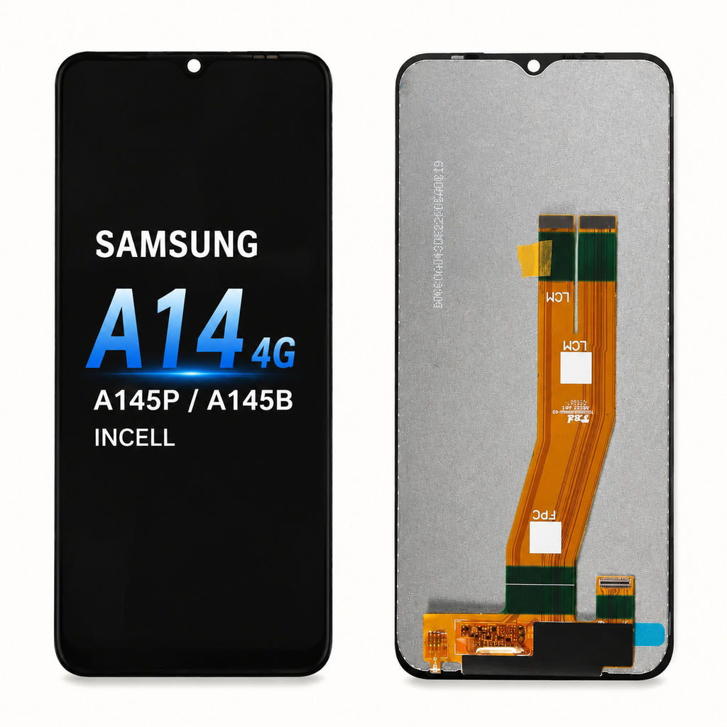 Samsung A14 4G/A145P/A145B Incell Screen Assembly — Tested Replacement Display for Clear Viewing & Touch
