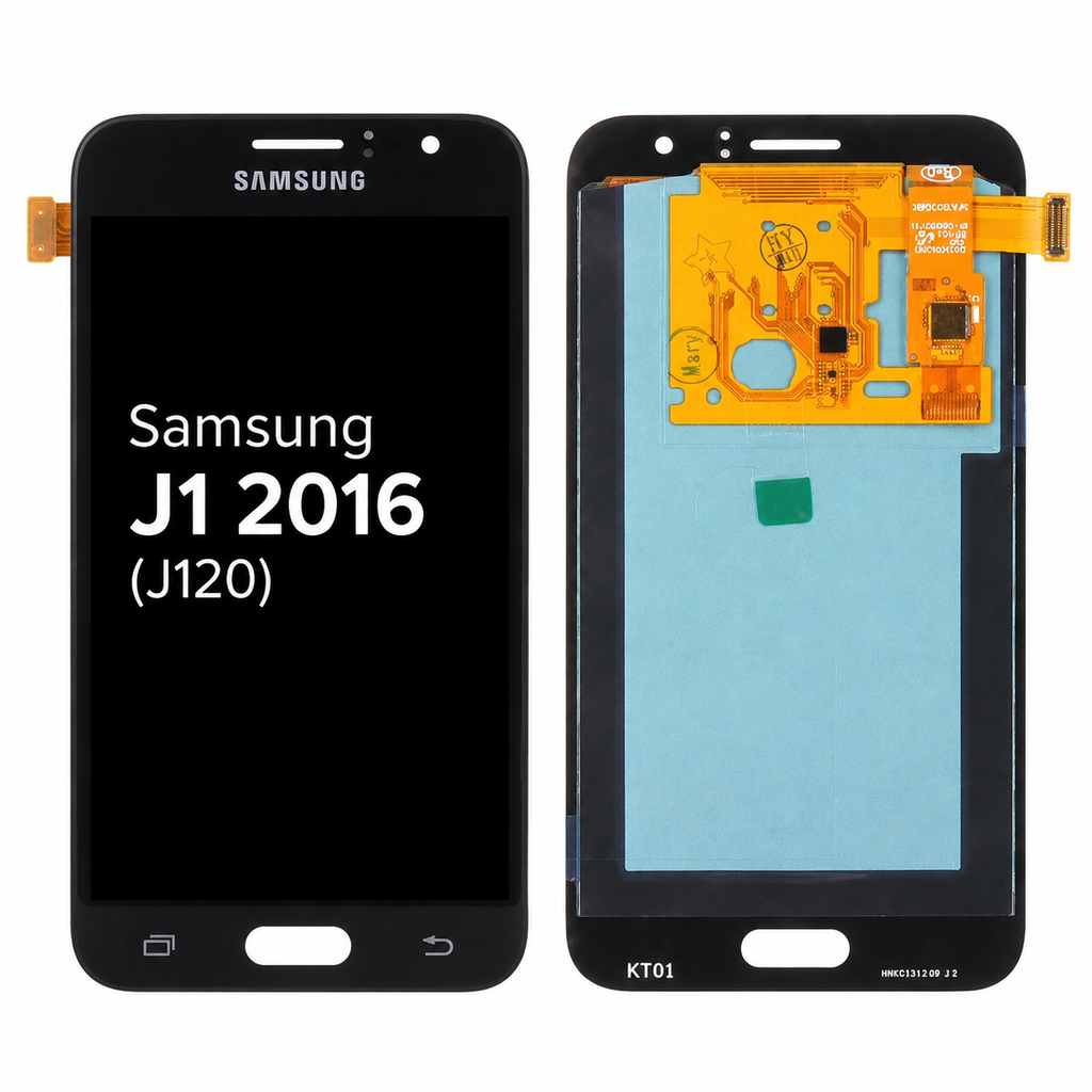 Samsung Galaxy J1 2016/J120 Incell Replacement Phone Screen Assembly — Without Frame, Natural Color & Smooth Navigation
