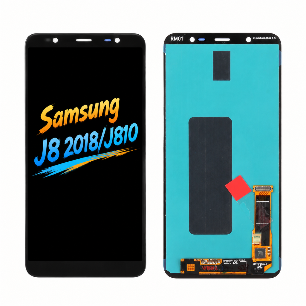 For Samsung J8 2018/J810 Incell Phone Screen Assembly Replacement — Clear Color & Practical Screen Repair