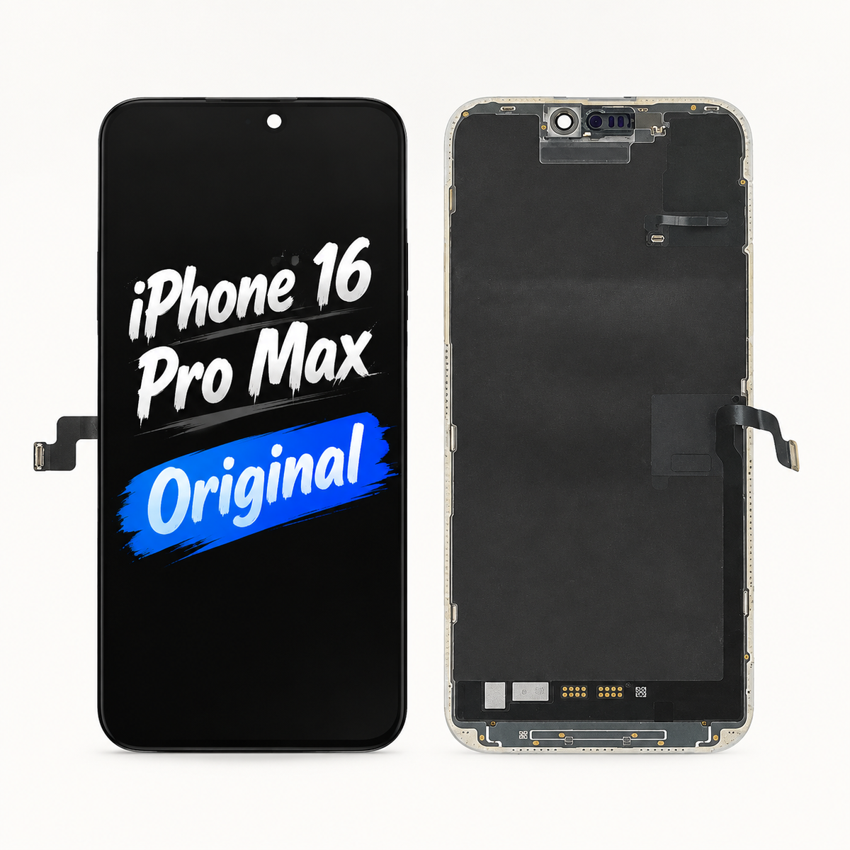 For iPhone 16 Pro Max Refurbished Original Screen Replacement (Glass Replaced）