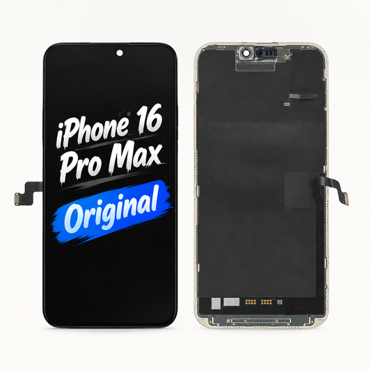 For iPhone 16 Pro Max Refurbished Original Screen Replacement (Glass Replaced）