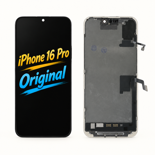 For iPhone 16 Pro Refurbished Original Screen Replacement (Glass Replaced）