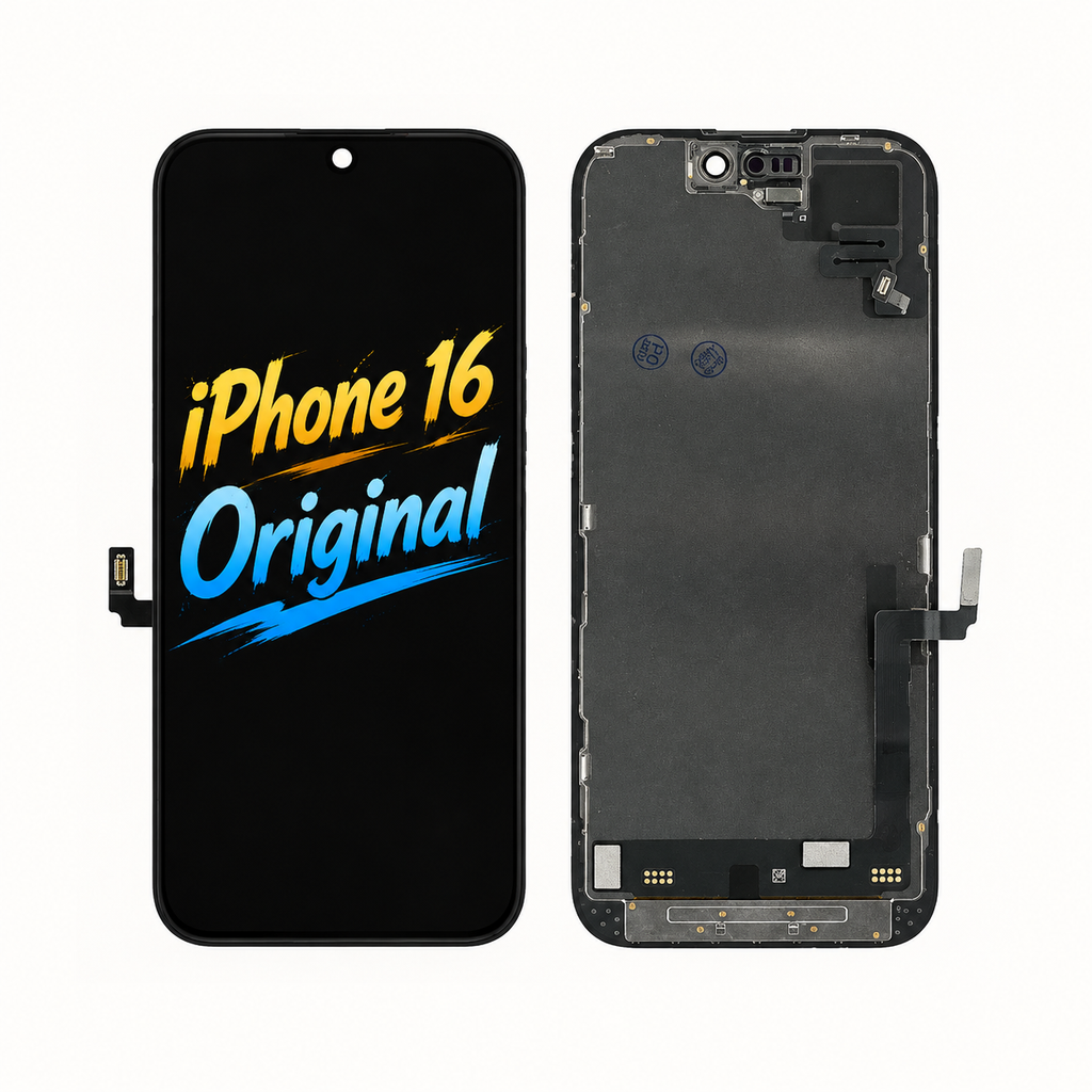 For iPhone 16 Refurbished Original Screen Replacement (Glass Replaced）