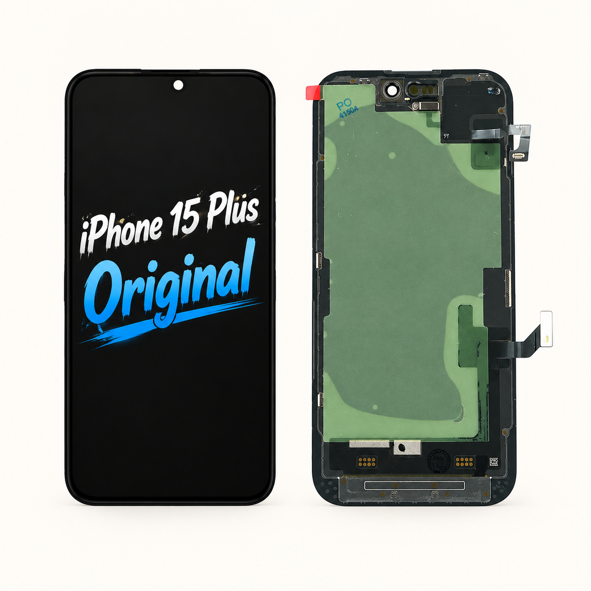 For iPhone 15 Plus Refurbished Original Screen Replacement (Glass Replaced）