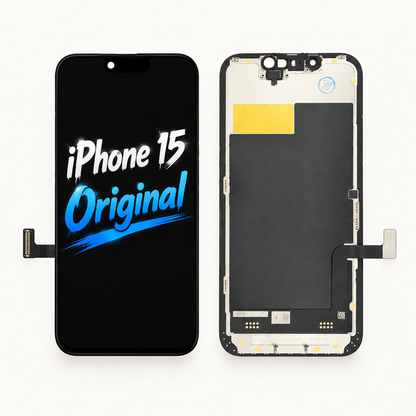 For iPhone 15 Refurbished Original Screen Replacement (Glass Replaced）