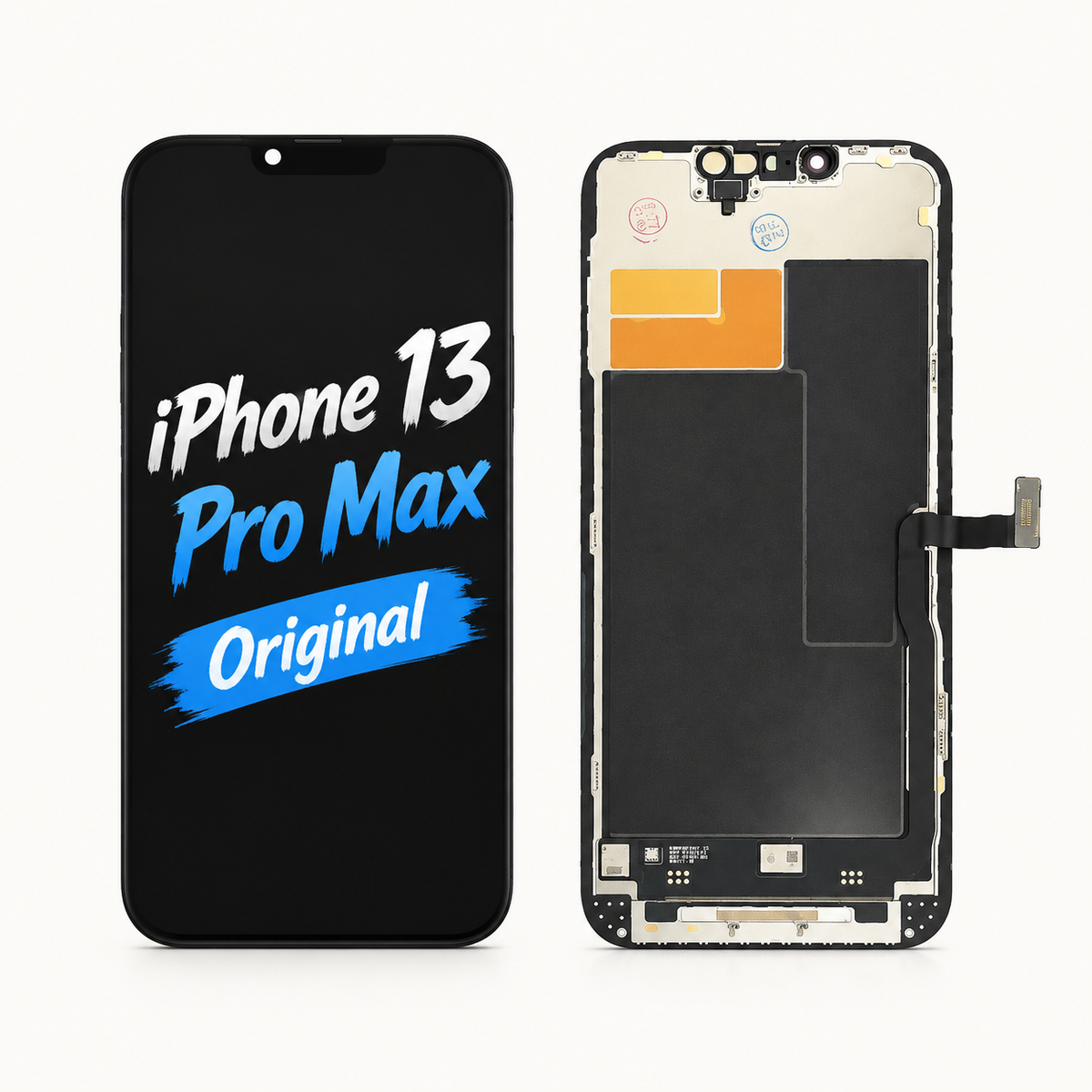 For iPhone 13 Pro Max Refurbished Original Screen Replacement (Glass Replaced)