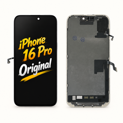For iPhone 16 Pro Original OEM Screen Replacement (Service Pack)