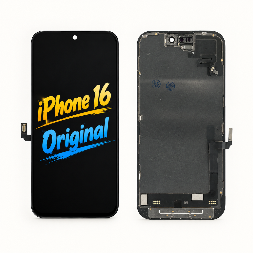 For iPhone 16 Original OEM Screen Replacement (Service Pack)