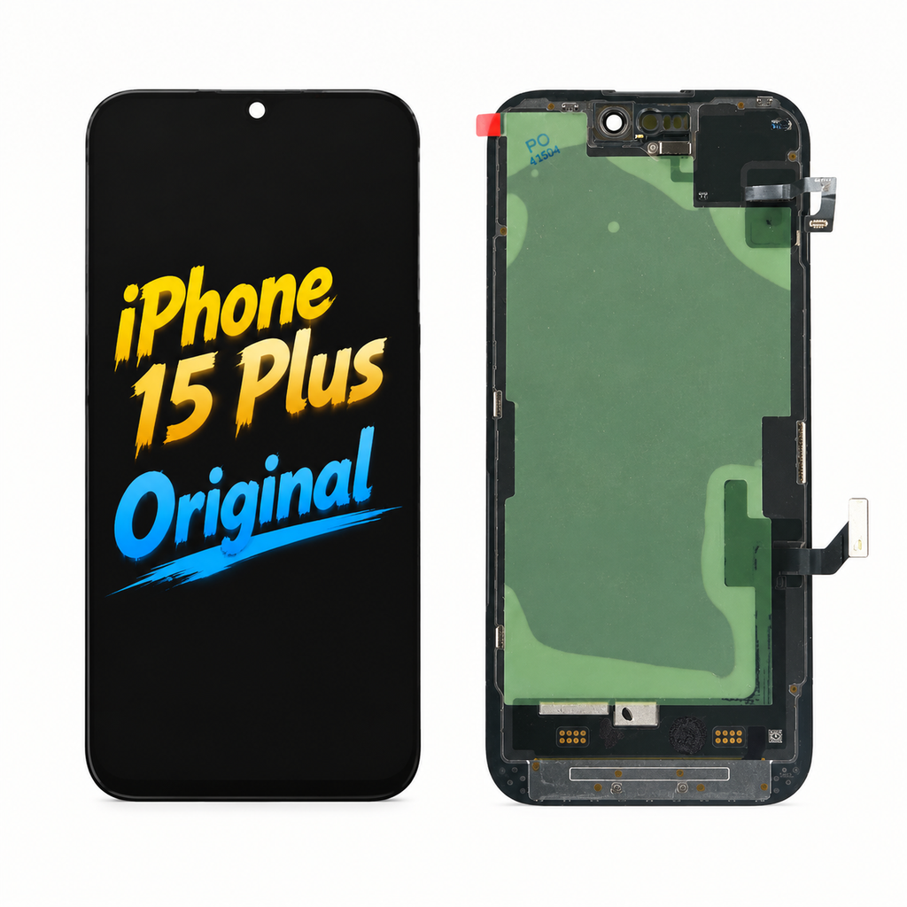 For iPhone 15 Plus Original OEM Screen Replacement (Service Pack)