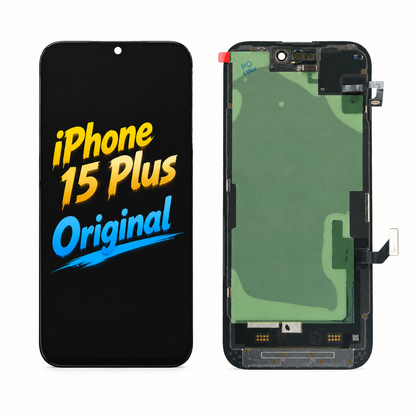 For iPhone 15 Plus Original OEM Screen Replacement (Service Pack)