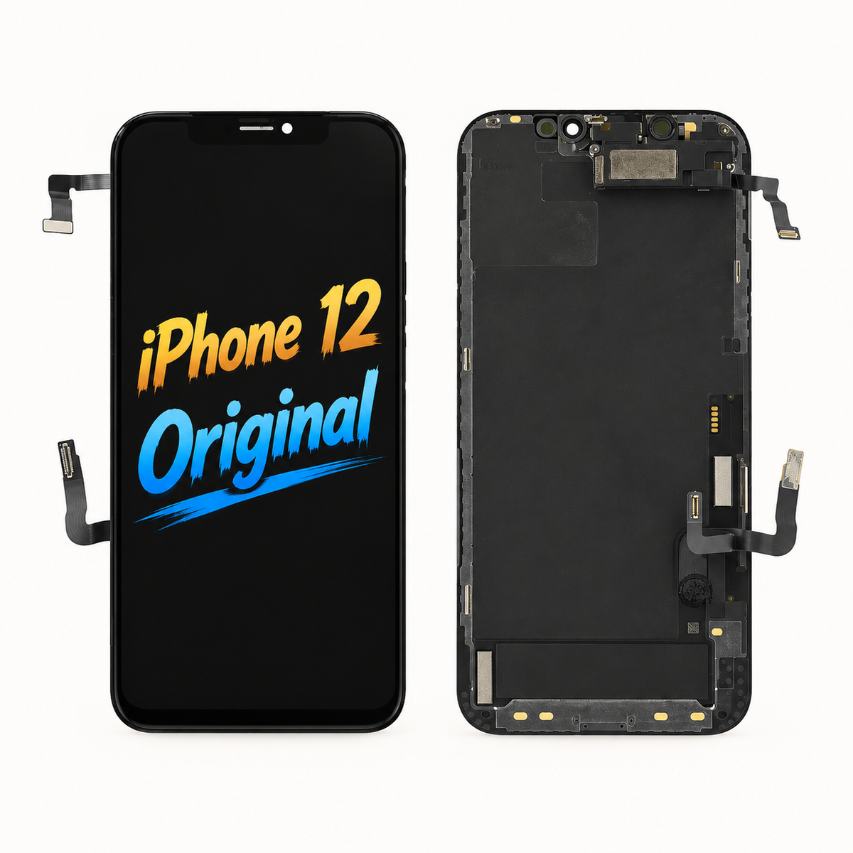 For iPhone 12 Original OEM Screen Replacement (Service Pack)