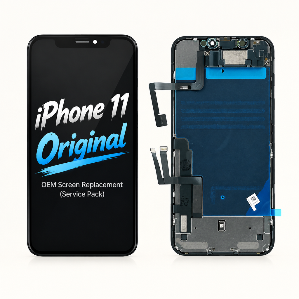 For iPhone 11 Original OEM Screen Replacement (Service Pack)