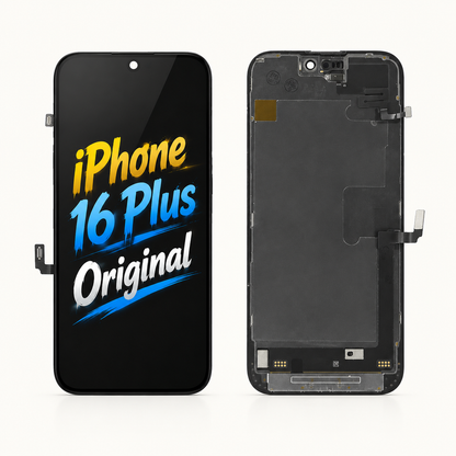 For iPhone 16 Plus Refurbished Original Screen Replacement (Glass Replaced）