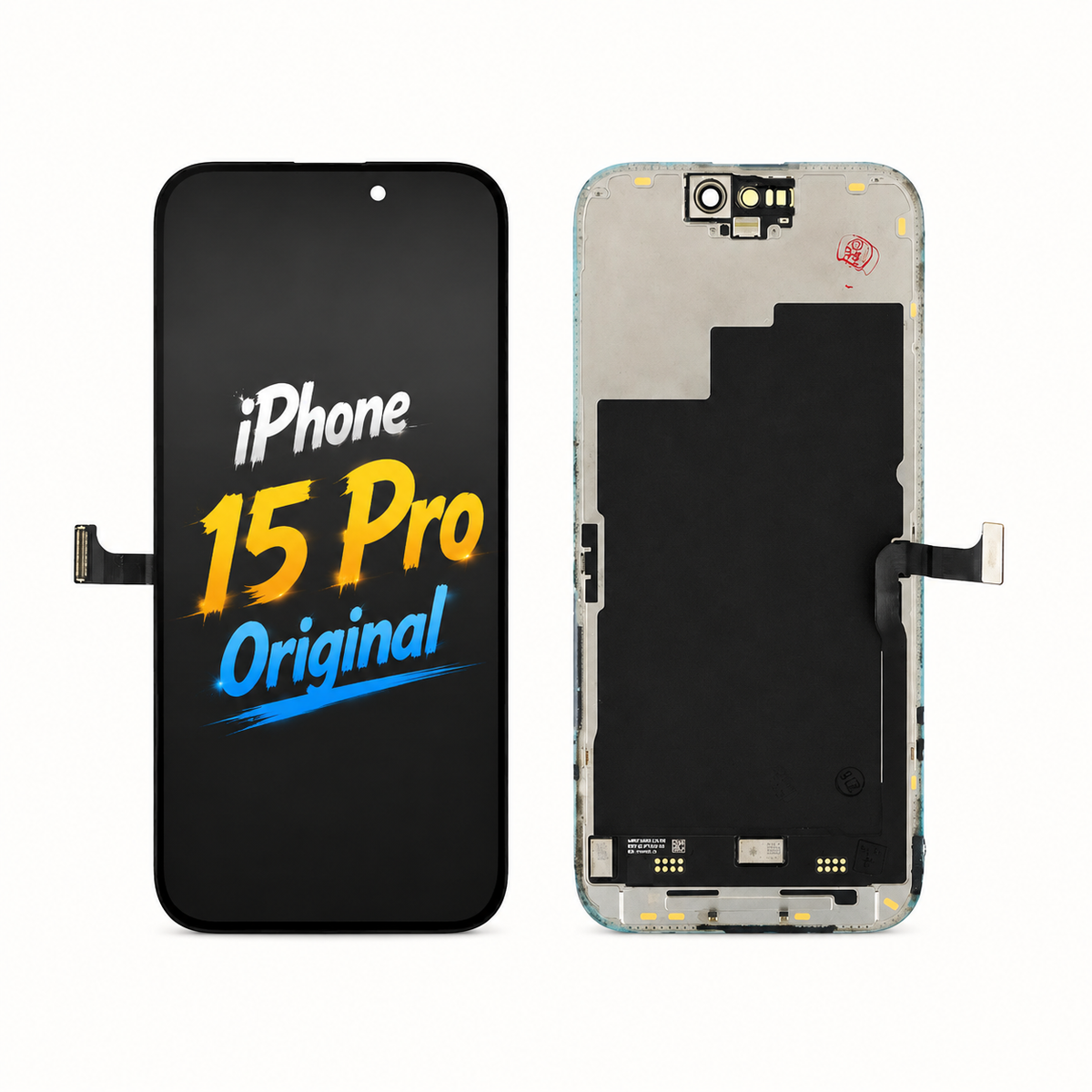 For iPhone 15 Pro Original OEM Screen Replacement (Service Pack)
