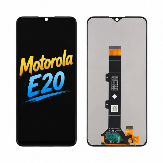 Motorola E20 Incell Replacement Phone Screen Assembly — Clear Viewing & Responsive Touch