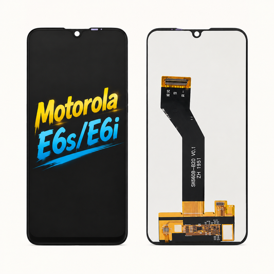 Motorola E6s/E6i Incell Replacement Phone Screen Assembly — Clear Viewing & Responsive Touch