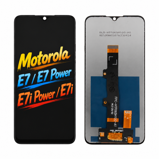Motorola E7/E7 Power/E7i Power/E7i Incell Replacement Phone Screen Assembly — Clear Viewing & Smooth Touch