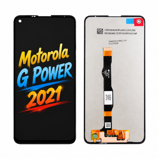 Replacement Phone Screen Assembly for Motorola Moto G Power 2021 — Incell Without Frame, Natural Color & Smooth Navigation