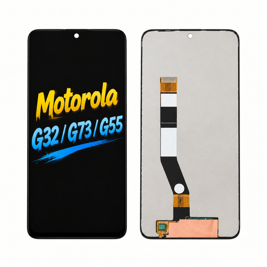 Motorola G32/G73/G55 Incell Replacement Phone Screen Assembly for Clear Viewing