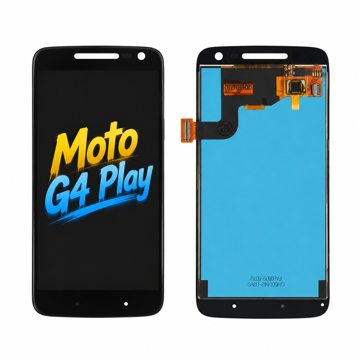 Replacement Phone Screen Assembly for Motorola G4 Play - Incell Display Repair with Smooth Touch